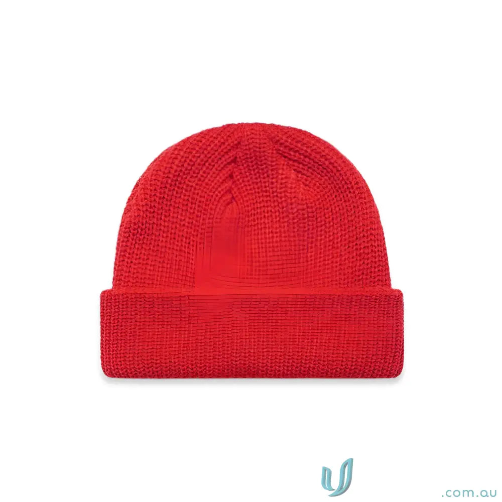 AS 1120 Cable Beanie in Red