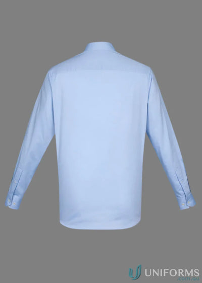 Light blue Camden Cotton Rich Long Sleeve Shirt for men’s Camden collection