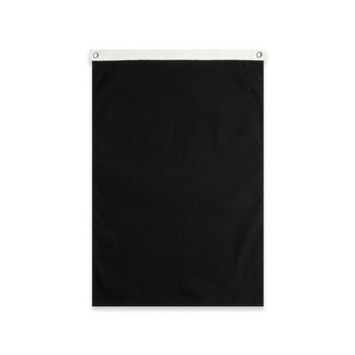 Canvas Large Flag 1519 - Black