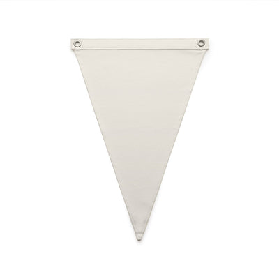 Canvas Pennant Flag 1513 - Cream