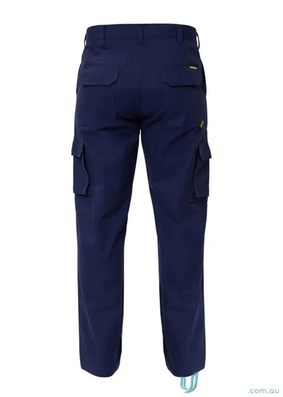 WorkCraft WP4016 Cargo Cotton Drill Trouser in navy
