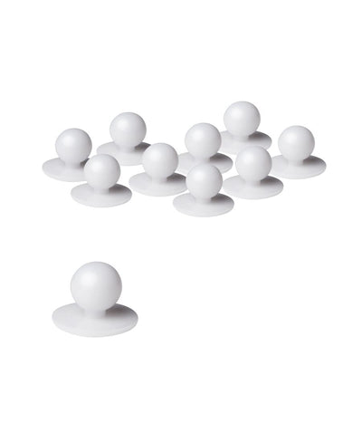 JBs 5BT CHEFS Button 100pcs in White