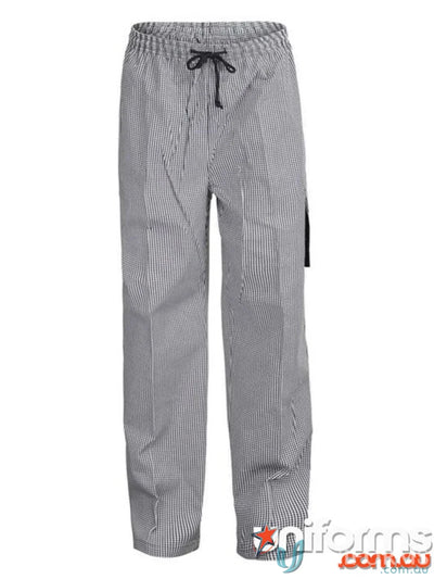 WorkCraft CP060 Chefs Check Cargo Pant