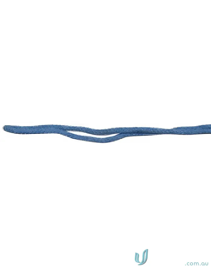 Blue twisted cord Chin Strap With Break-away Clip for winning spirit chin support