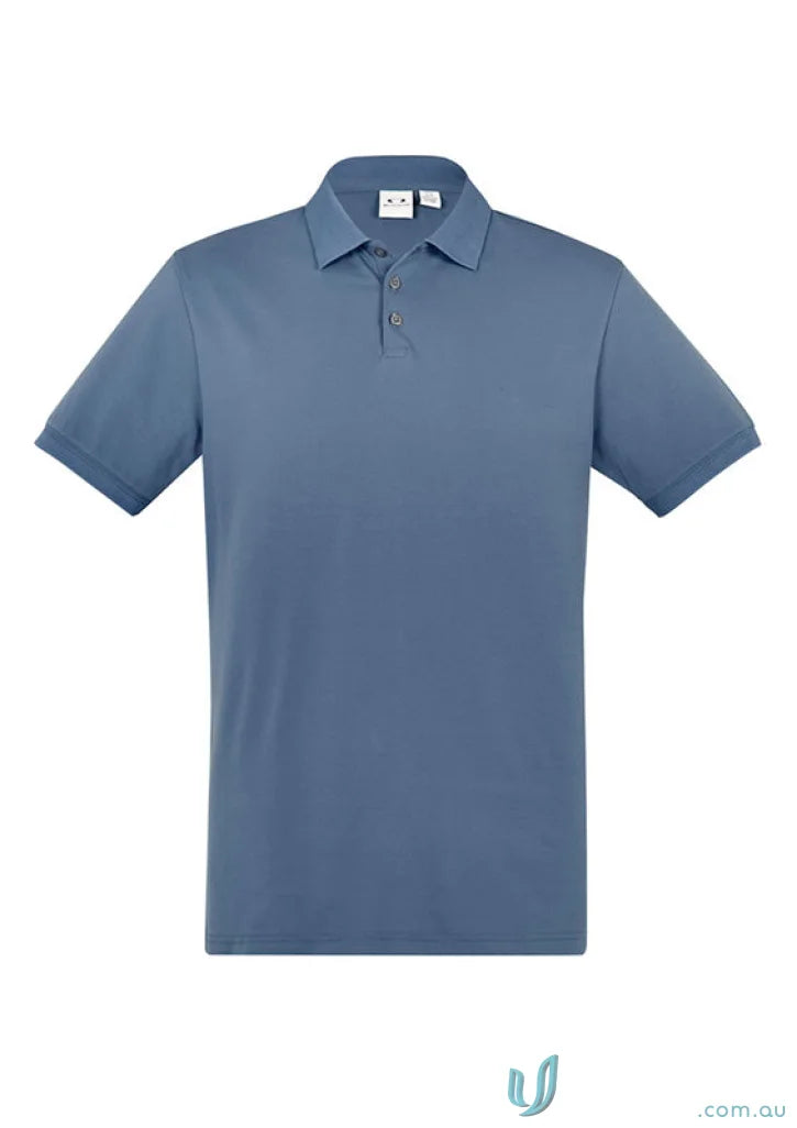 Biz Collection P105MS Ainslie Polo in Grey Smoke