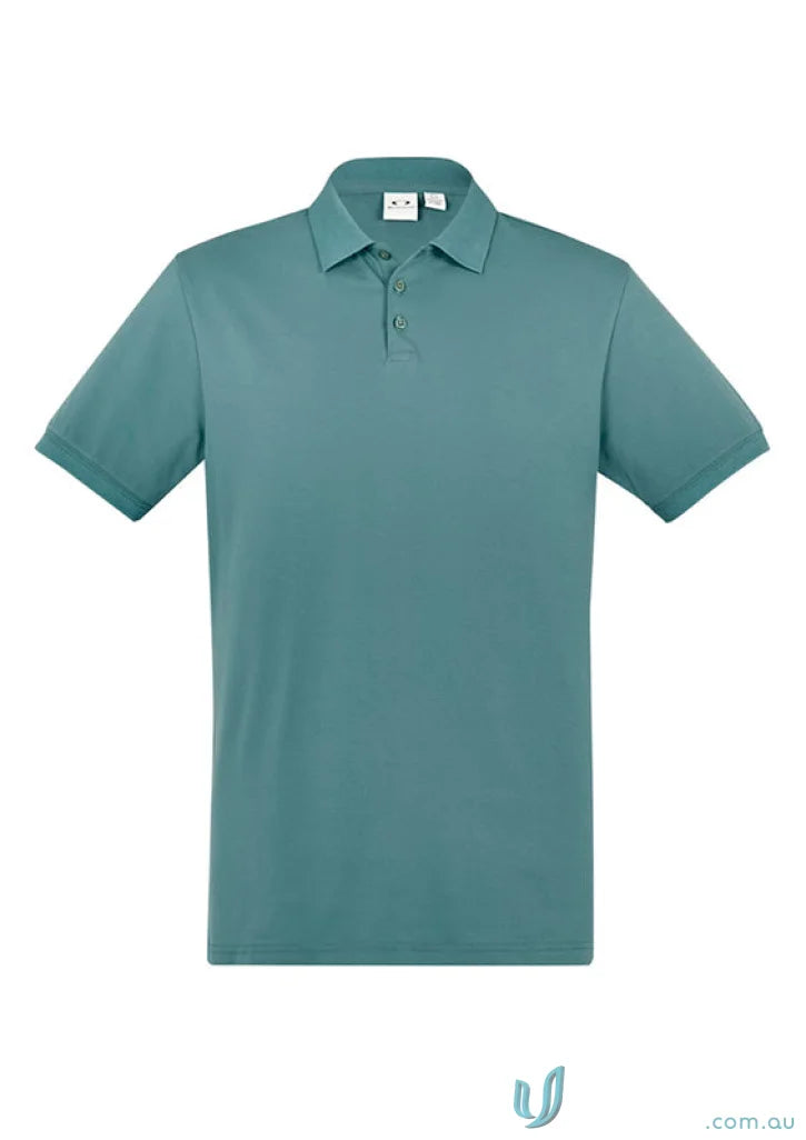 Biz Collection P105MS Ainslie Polo in Teal
