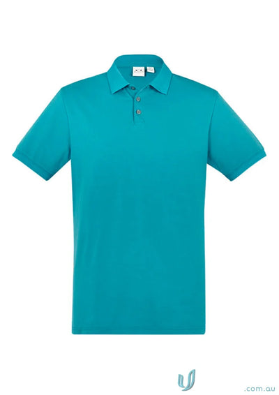 Biz Collection P105MS Ainslie Polo in Teal