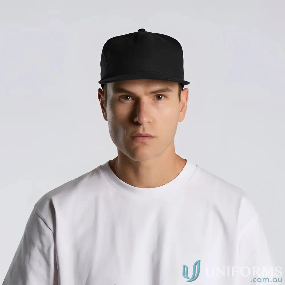 1158-NATURAL-OS 1158-BLACK-OS Class Linen Cap