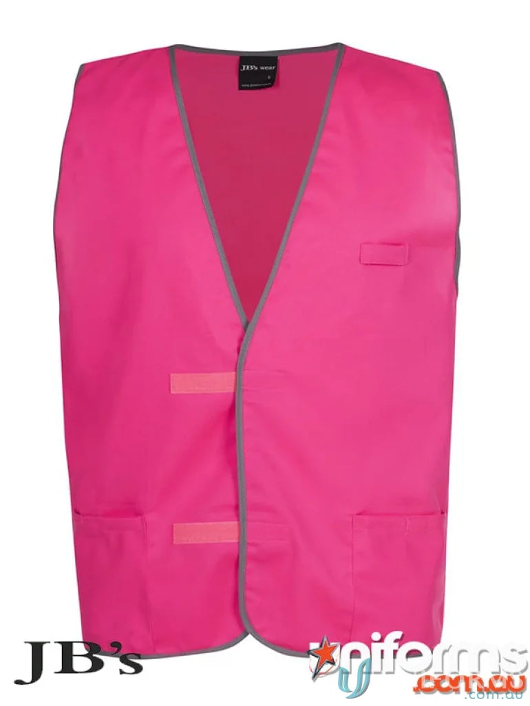 6HFV 6HFV-1 Coloured Tricot Vest in Red