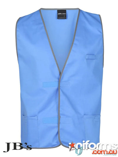 6HFV 6HFV-1 Coloured Tricot Vest in Red