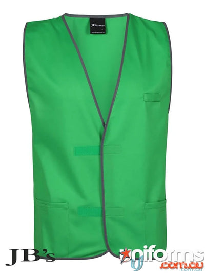6HFV 6HFV-1 Coloured Tricot Vest in Red