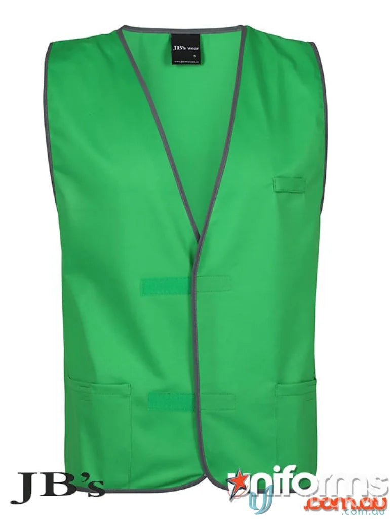 6HFV 6HFV-1 Coloured Tricot Vest in Red