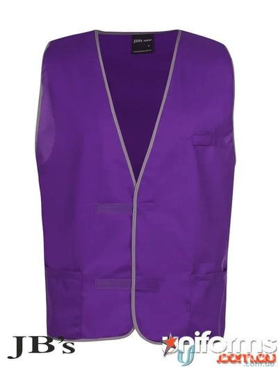 6HFV 6HFV-1 Coloured Tricot Vest in Red