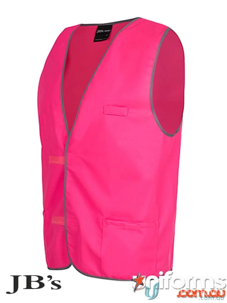 6HFV 6HFV-1 Coloured Tricot Vest in Red front product image
