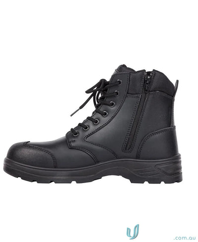 JBs 9G8 Composite Toe 5" Zip Boot in black