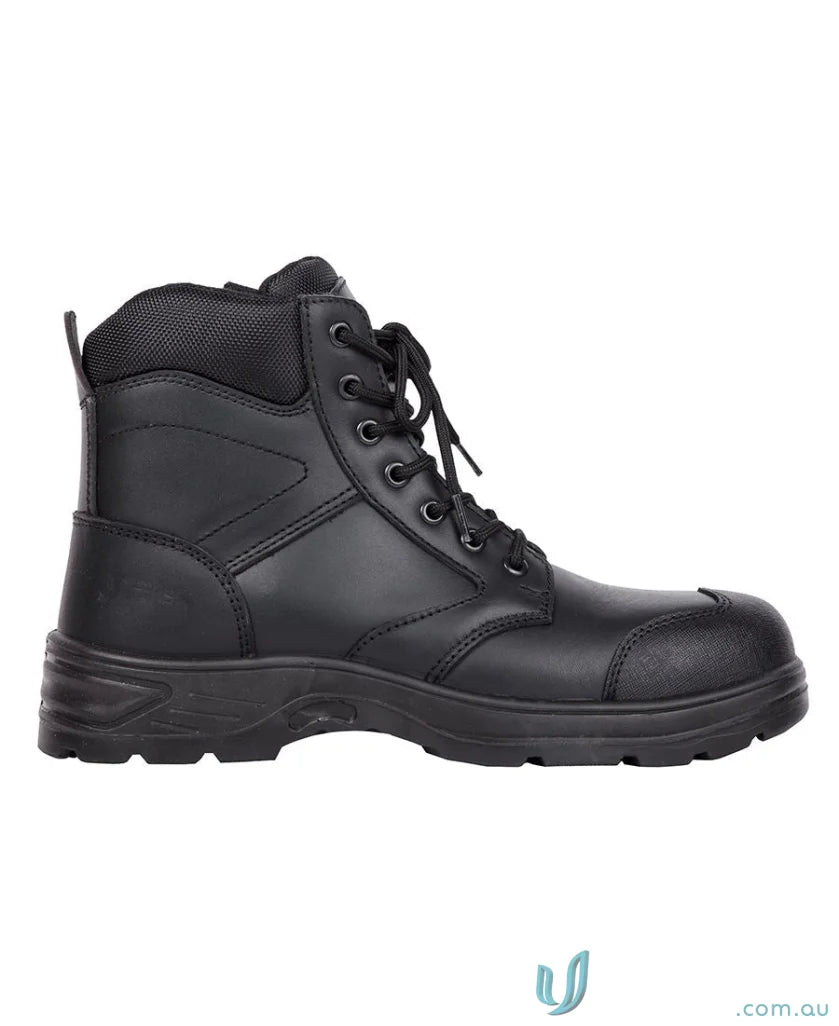 JBs 9G8 Composite Toe 5" Zip Boot in black