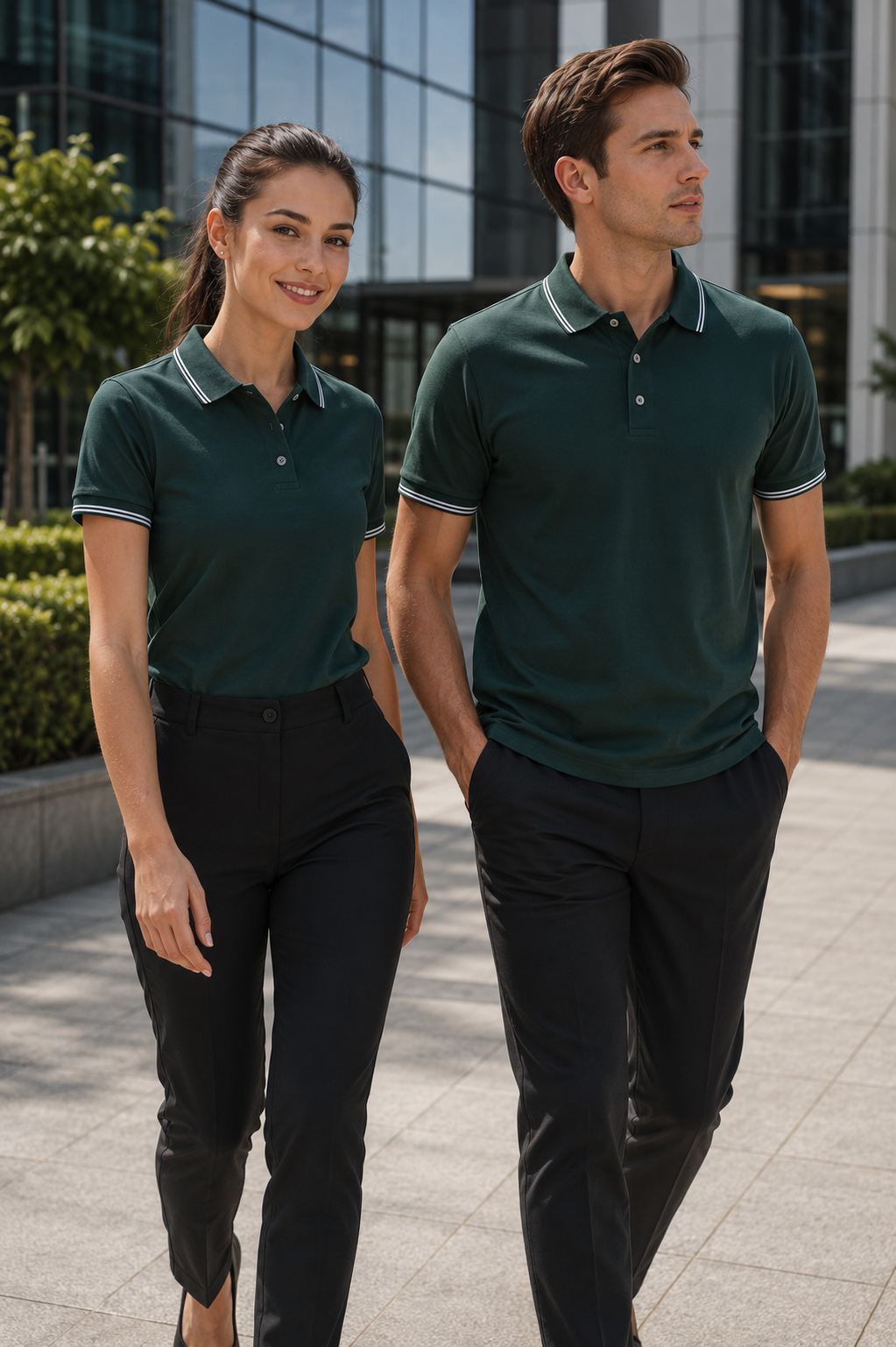 Bobbin Contrast Polo