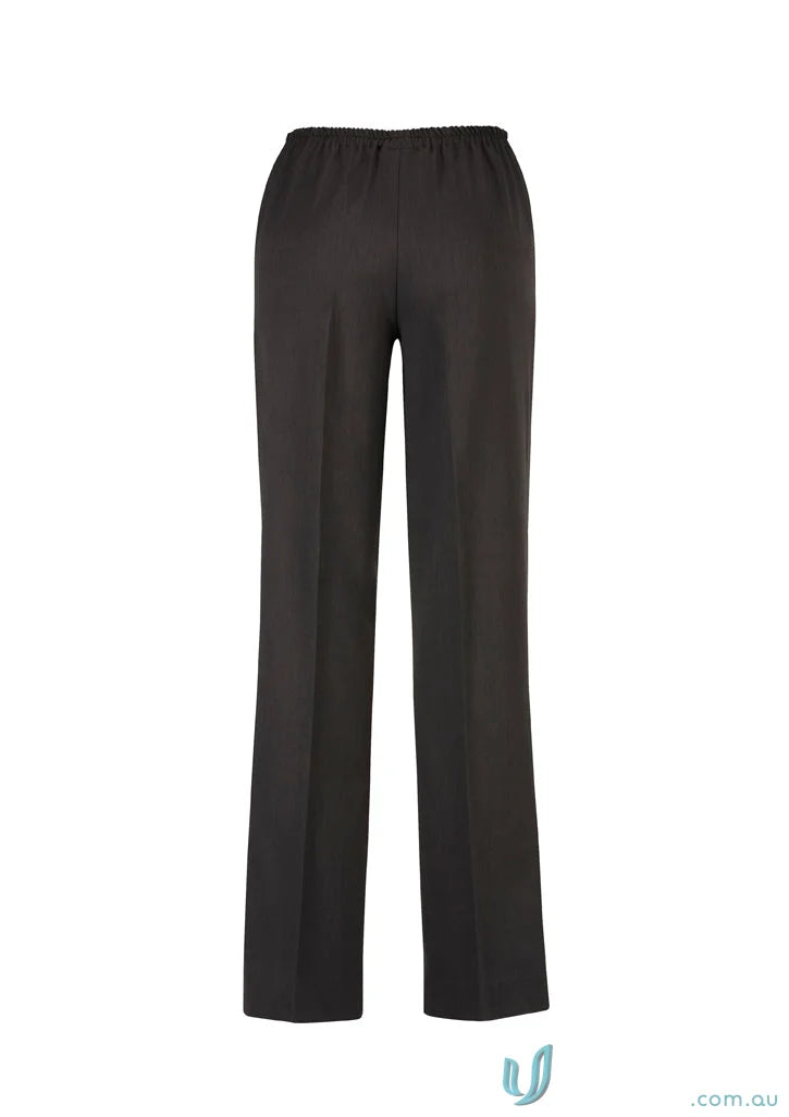 Black elastic waist trousers from Cool Stretch Easy Fit Straight Leg Waist Pant collection