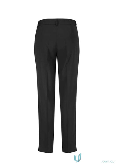 Womens cool black tailored trousers with a slim leg design and cool stretch fabric
