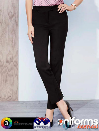 Black womens cool stretch slim leg pants from Cool Stretch Slim Leg Pant collection