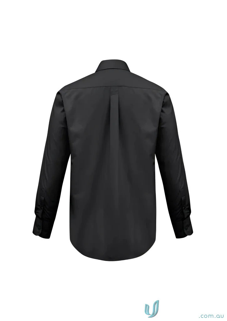 Biz Collection S10510 Base Business LS Shirt in Black