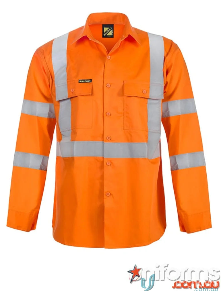 WorkCraft WS3222 Cotton Shirt With CSR Tape