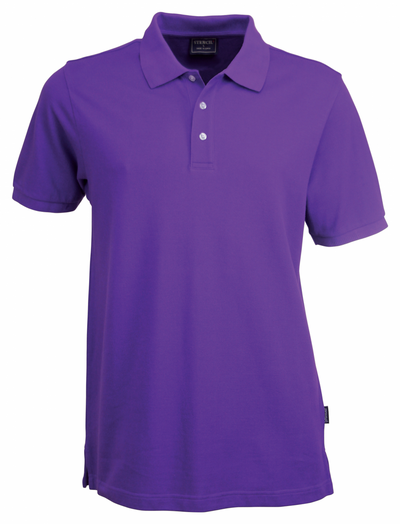 Stencil 7015 Cotton Traverse Polo in Purple