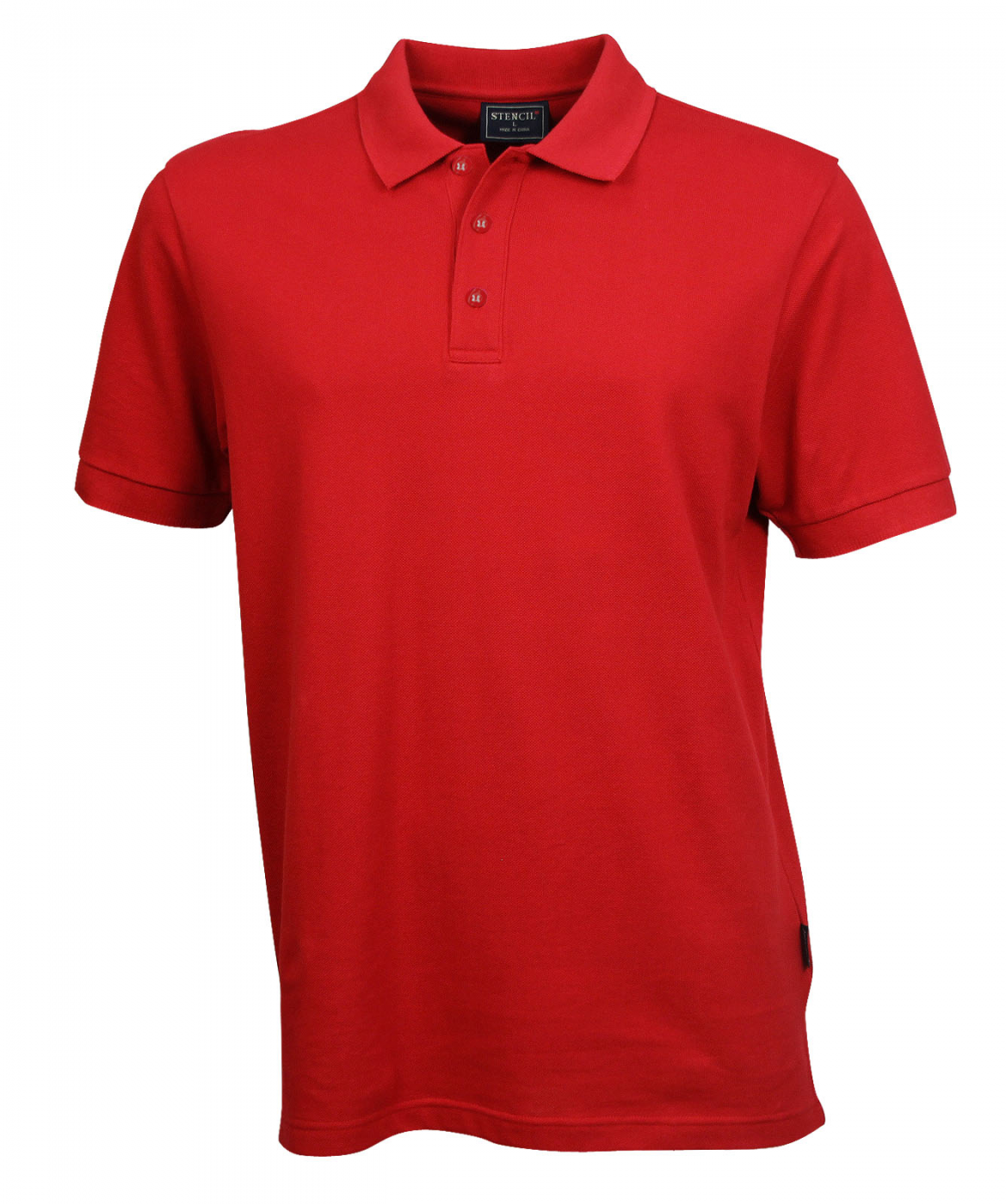 Stencil 7015 Cotton Traverse Polo in Red