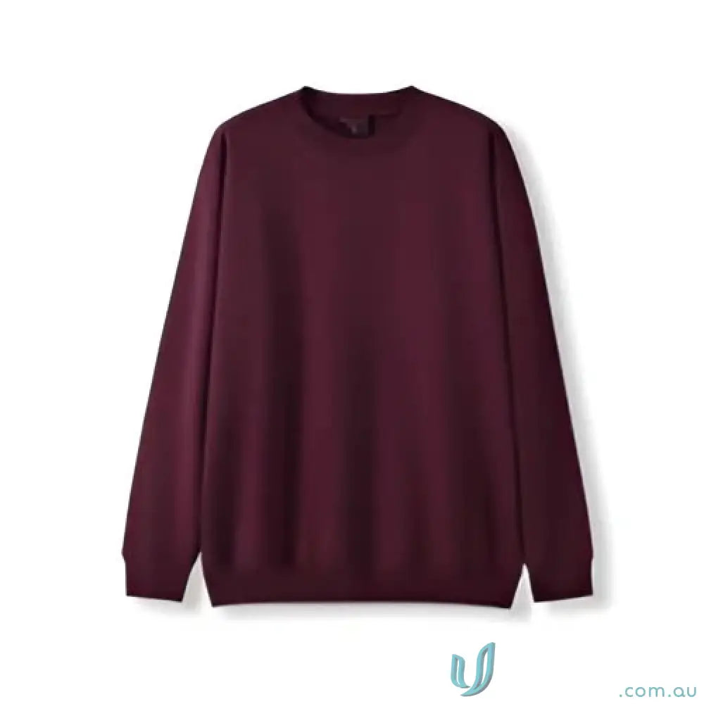 Ramo TP212S Crew Neck Sloppy Joe in maroon