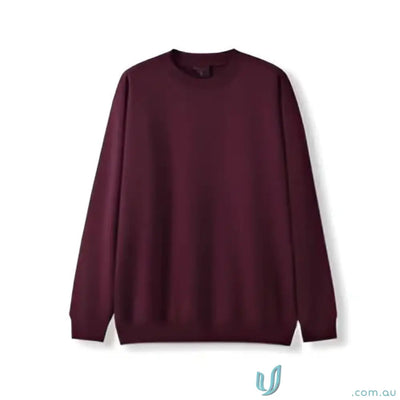 Ramo TP212S Crew Neck Sloppy Joe in maroon