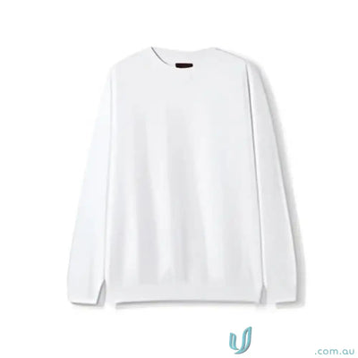 Ramo TP212S Crew Neck Sloppy Joe in white