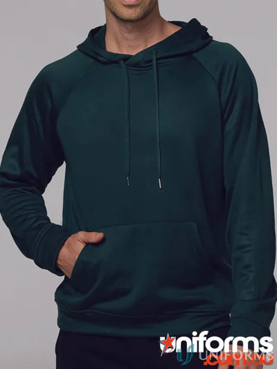 Dark green Crusader fleece hooded sweatshirt for a comfy fit, great for sports uniforms
