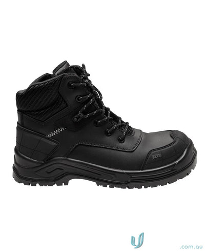 JBs 9G5 Cyborg Zip Safety Boot in Black