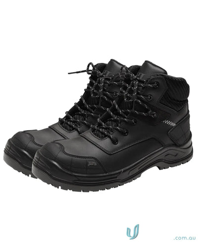 JBs 9G5 Cyborg Zip Safety Boot in Black