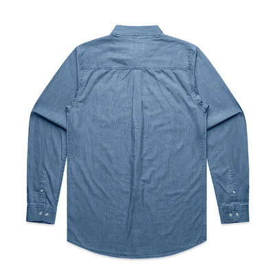 Mens Shirts 5409-Denim Denim Shirt