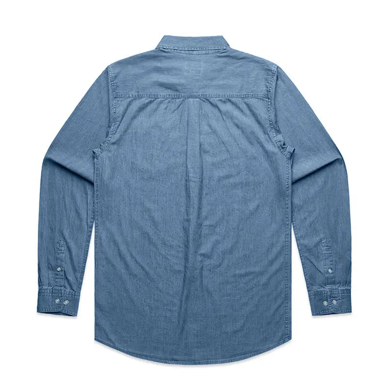 Mens Shirts 5409-Denim Denim Shirt