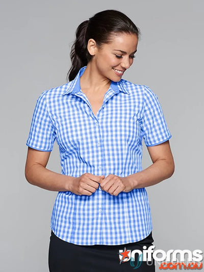 Aussie Pacific 2908S Devonport Ladies S/S Shirt