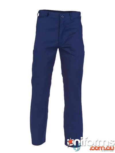 Navy blue lightweight cotton work pants from DNC lightweight cotton work collection