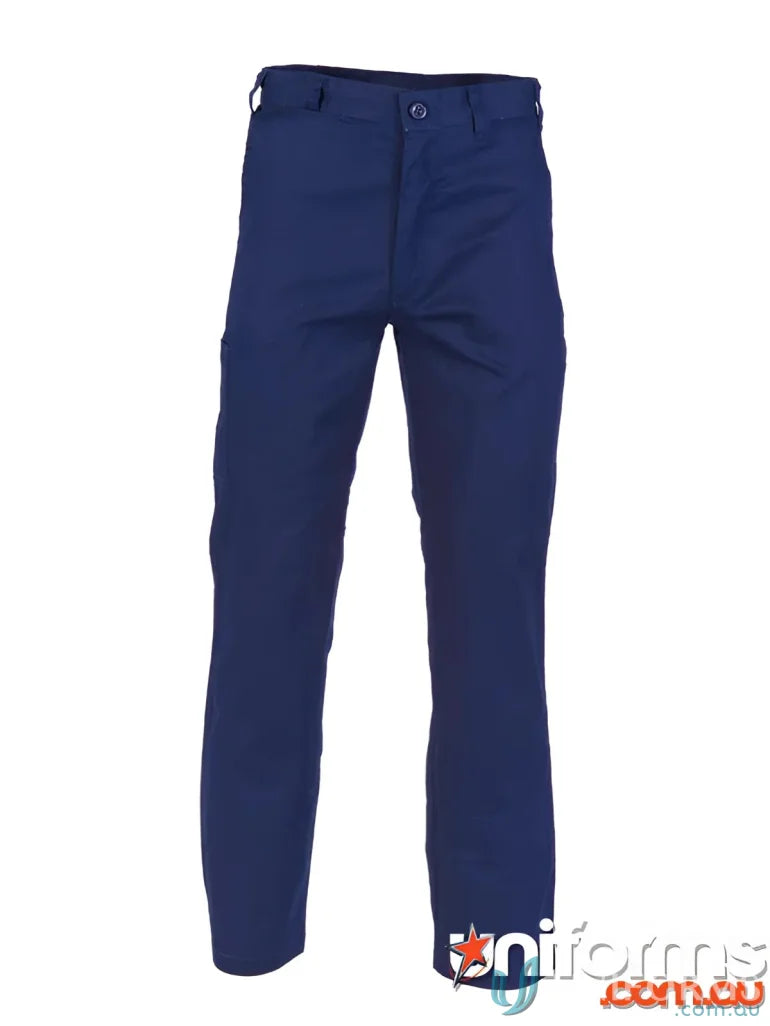 Navy blue lightweight cotton work pants from DNC lightweight cotton work collection