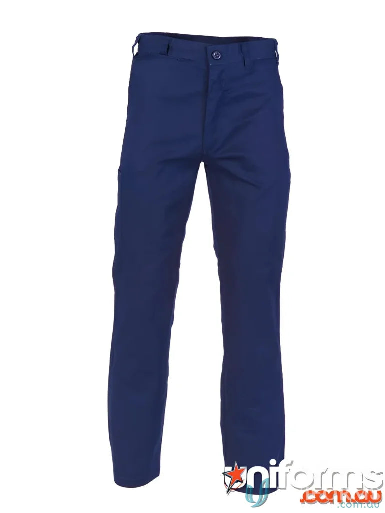 Navy blue DNC lightweight cotton work pants perfect for comfortable lightweight cotton work gear