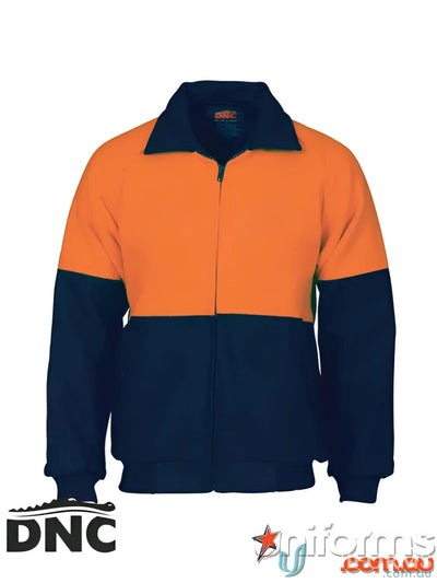 Two-tone DNC Wool Blend HiVis 3M Bluey Jacket perfect for workwear and uniforms