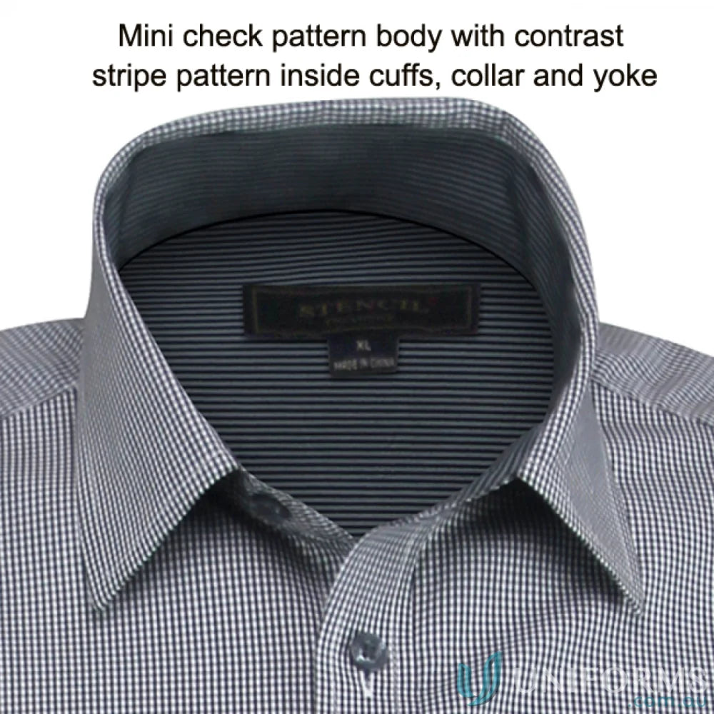 Stencil 2041-PT Dominion Mens LS Shirts