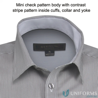 Stencil 2043-PT Dominion Mens SS Shirts
