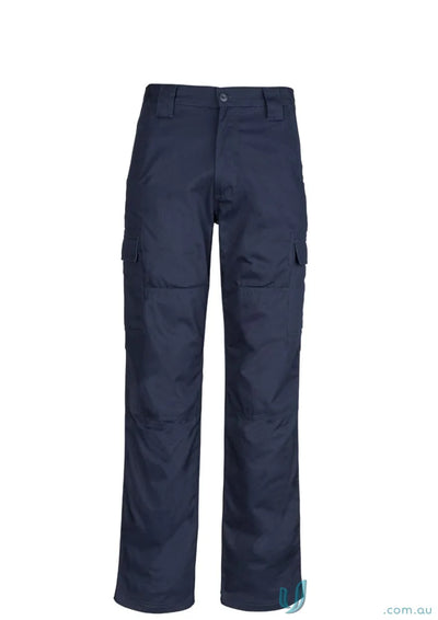 Navy blue drill cargo pant for men, stylish and comfy cargo pant option