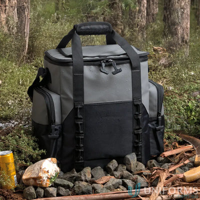 Australia IGDVC DryVault Insulated Grey/Black Polyester Cooler Bag for Outdoor Use front product image