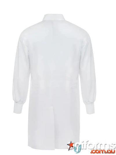 WorkCraft WJ3011 DustCoat With Internal Pocket in White