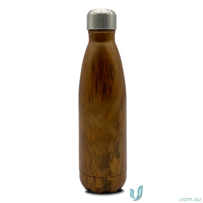 500ml Bottle S819W Ecograin 500ml Classic Bottle, Double-Walled Stainless Steel, Woodgrain Finish