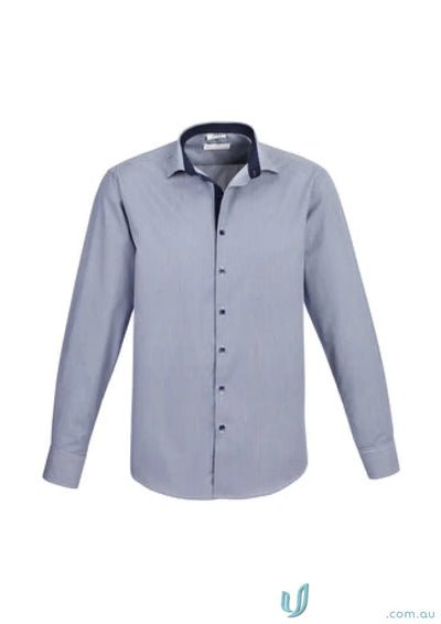 Edge Long Sleeve Shirt with check pattern for mens edge long style