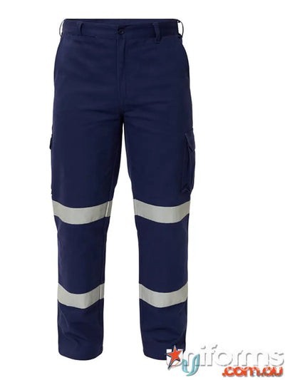 Eilbeck Cranes WP4017-Navy EILBECK Reflective Drill Trouser front product image