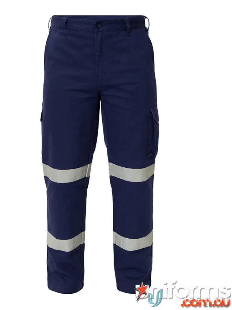 Eilbeck Cranes WP4017-Navy EILBECK Reflective Drill Trouser front product image